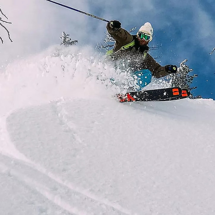 Glacier skiing in Schnalstal Valley, South Tyrol