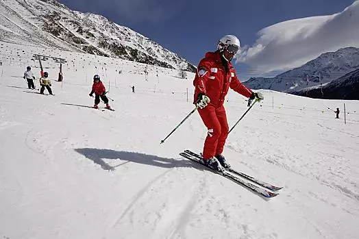 Skikurs am Glockenlift