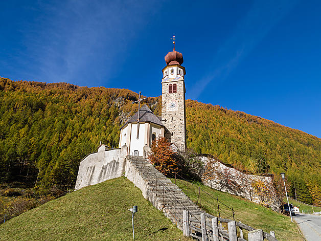 The pilgrimage church of Madonna di Senales
