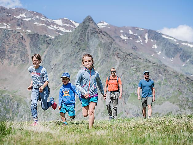 Alps walking holiday with children